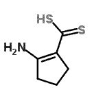 CAS#: 20735-33-5, 2-Amino-1-Cyclopentene-1-Carbodithioic Acid