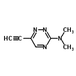 CAS#: 207444-16-4, 6-Ethynyl-N,N-Dimethyl-1,2,4-Triazin-3-Amine