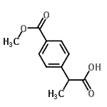 CAS#: 207455-46-7, 2-[4-(Methoxycarbonyl)Phenyl]Propanoic Acid