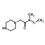 CAS#: 207511-00-0, N-Methoxy-N-Methyl-2-(1-Piperazinyl)Acetamide