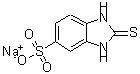 CAS 登录号：207511-11-3， 2-硫代-2,3-二氢-1H-苯并咪唑-5-磺酸钠
