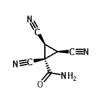 CAS#: 207516-95-8, (1R,2R,3S)-1,2,3-Tricyanocyclopropanecarboxamide