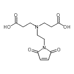 CAS#: 207612-83-7, 3,3'-{[2-(2,5-Dioxo-2,5-Dihydro-1H-Pyrrol-1-Yl)Ethyl]Imino}Dipropanoic Acid