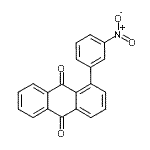 CAS 登录号：20770-24-5， 1-(3-硝基苯基)-9,10-蒽醌