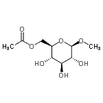 CAS#: 20771-12-4, [(2R,3S,4S,5R,6R)-3,4,5-Trihydroxy-6-Methoxy-Tetrahydropyran-2-Yl]Methyl Acetate