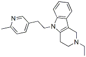 CAS#: 20771-45-3, 2,3,4,5-Tetrahydro-2-Ethyl-5-[2-(6-Methyl-3-Pyridyl)Ethyl]-1H-Pyrido[4,3-b]Indole