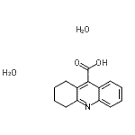 CAS#: 207738-04-3, 1,2,3,4-Tetrahydro-9-Acridinecarboxylic Acid Dihydrate