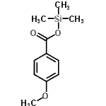 CAS 登录号：2078-14-0， 三甲基硅烷基4-甲氧基苯甲酸酯