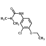 CAS 登录号：20782-58-5， 3-(3-氯-4-乙氧基苯基)-1,1-二甲基脲