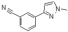 CAS#: 207909-05-5, 3-(1-Methyl-1H-Pyrazol-3-Yl)Benzonitrile