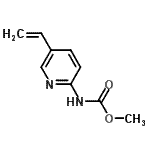 CAS#: 207922-55-2, Methyl N-(5-Vinyl-2-Pyridyl)Carbamate