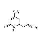 CAS#: 207970-65-8, 6-Allyl-4-Methyl-5,6-Dihydro-2(1H)-Pyridinone