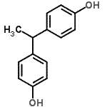 CAS#: 2081-08-5, 4,4'-(1,1-Ethanediyl)Diphenol