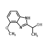 CAS#: 208261-86-3, 1-(4-Methoxy-1H-Benzimidazol-2-Yl)Ethanol
