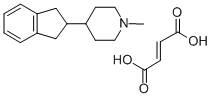 CAS 登录号：20845-56-1， 4-(2-茚满基)-1-甲基-哌啶富马酸盐