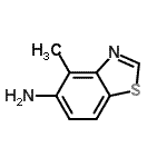 CAS#: 208458-47-3, 4-Methyl-1,3-Benzothiazol-5-Amine