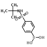 CAS 登录号：208516-15-8， {4-[(2-甲基-2-丙基)氨基磺酰基]苯基}硼酸