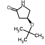 CAS 登录号：208523-17-5， (4S)-4-[(2-甲基-2-丙基)氧基]-2-吡咯烷酮