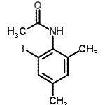 CAS 登录号：208659-17-0， N-(2-碘-4,6-二甲基苯基)乙酰胺