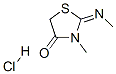 CAS#: 2087-56-1, 3-Methyl-2-Methylimino-1,3-Thiazolidin-4-One Hydrochloride