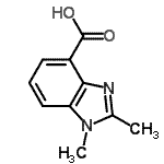 CAS#: 208772-09-2, 1,2-Dimethyl-1H-Benzimidazole-4-Carboxylic Acid