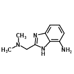 CAS 登录号：208773-11-9， 2-[(二甲基氨基)甲基]-1H-苯并咪唑-4-胺