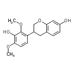 CAS#: 20878-98-2, 3-(3-Hydroxy-2,4-Dimethoxyphenyl)-7-Chromanol