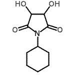 CAS#: 208922-82-1, 1-Cyclohexyl-3,4-Dihydroxy-2,5-Pyrrolidinedione