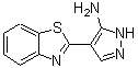CAS#: 208938-43-6, 4-(1,3-Benzothiazol-2-Yl)-1H-Pyrazol-5-Amine