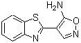 CAS#: 208938-48-1, 4-(1,3-Benzothiazol-2-Yl)-1,2-Oxazol-5-Amine