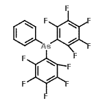 CAS#: 20901-24-0, Bis(Pentafluorophenyl)(Phenyl)Arsine