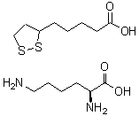 CAS 登录号：20902-53-8， L-赖氨酸单-1,2-二噻戊环-3-戊酸盐