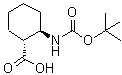CAS#: 209128-50-7, (1R,2R)-2-({[(2-Methyl-2-Propanyl)Oxy]Carbonyl}Amino)Cyclohexanecarboxylic Acid