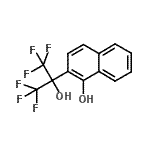 CAS#: 2092-87-7, 2-(1,1,1,3,3,3-Hexafluoro-2-Hydroxy-2-Propanyl)-1-Naphthol