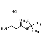 CAS#: 209467-48-1, 3-amino-N-tert-butyl-propanamide hydrochloride