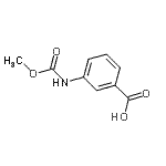 CAS#: 209551-66-6, 3-[(Methoxycarbonyl)Amino]Benzoic Acid