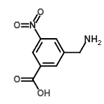 CAS#: 209604-85-3, 3-(Aminomethyl)-5-Nitro-Benzoic Acid