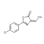 CAS#: 209742-75-6, (4E)-2-(4-Chlorophenyl)-4-(Hydroxymethylene)-1,3-Oxazol-5(4H)-One