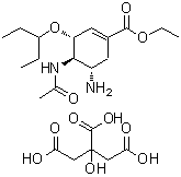 CAS#: 209965-30-0, Ethyl (3R,4R,5S)-4-Acetamido-5-Amino-3-(3-Pentanyloxy)-1-Cyclohexene-1-Carboxylate 2-Hydroxy-1,2,3-Propanetricarboxylate (1:1)