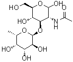 CAS#: 209977-50-4, 2-Acetamido-2-Deoxy-3-O-(6-Deoxy-alpha-L-Galactopyranosyl)-D-Glucopyranose