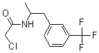CAS#: 21015-13-4, 2-Chloro-N-[alpha-Methyl-3-(Trifluoromethyl)Phenethyl]Acetamide