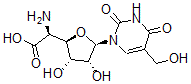 CAS#: 21027-33-8, 5-Amino-1,5-Dideoxy-1-(1,2,3,4-Tetrahydro-5-Hydroxymethyl-2,4-Dioxopyrimidin-1-Yl)-beta-D-Allofuranuronic Acid