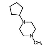 CAS#: 21043-34-5, 1-Cyclopentyl-4-Methyl-Piperazine