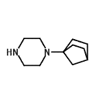 CAS#: 21043-45-8, 1-(Bicyclo[2.2.1]Hept-1-Yl)Piperazine