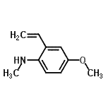 CAS#: 210536-17-7, 4-Methoxy-N-Methyl-2-Vinylaniline