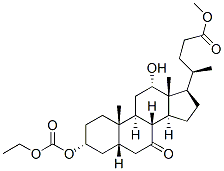 CAS#: 21059-40-5, Methyl 3alpha-[(Ethoxycarbonyl)Oxy]-12alpha-Hydroxy-7-Oxo-5beta-Cholan-24-Oate