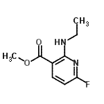 CAS#: 210697-19-1, Methyl 2-(Ethylamino)-6-Fluoronicotinate