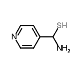 CAS#: 210776-24-2, Amino(4-Pyridinyl)Methanethiol