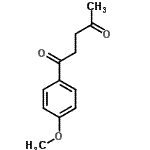 CAS 登录号：2108-54-5， 1-(4-甲氧基苯基)-1,4-戊烷二酮