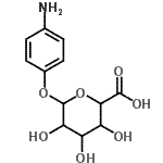 CAS 登录号：21080-66-0， 4-氨基苯基吡喃己醛糖苷酸